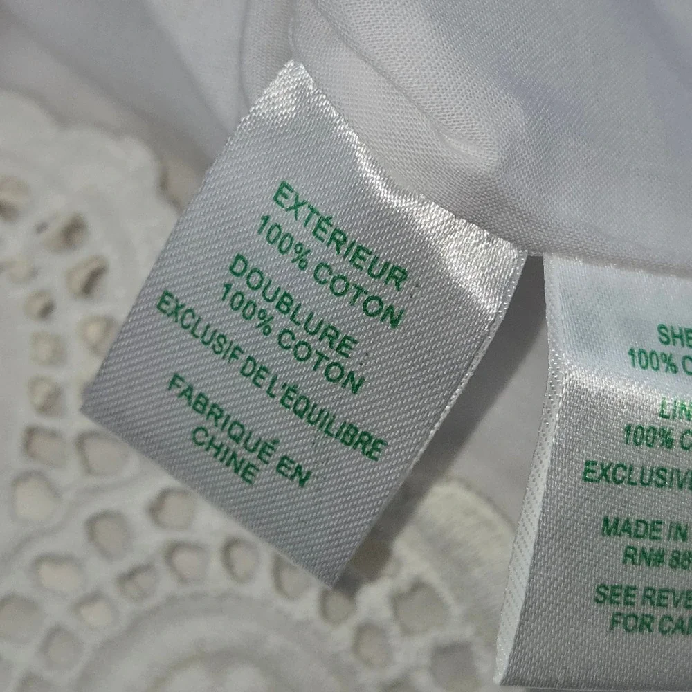 Lilly Pulitzer Jaida Dress White NWT 6 Bridal Shower Mini Short Graduation Dress - Picture 10 of 14